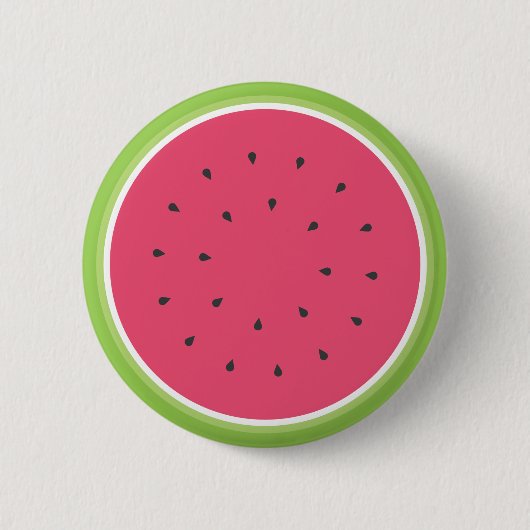 Wassermelone Button (Vorderseite)