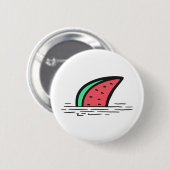 Wassermelone Button (Vorne & Hinten)