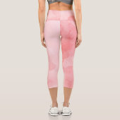 Wassermelone Capri Leggings (Rückseite)