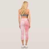 Wassermelone Capri Leggings (Rückseite)