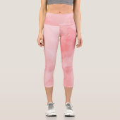 Wassermelone Capri Leggings (Vorderseite)