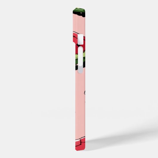 Wassermelone Case-Mate iPhone Hülle (Rückseite / Links)