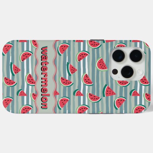 Wassermelone Case-Mate iPhone Hülle (Rückseite (Horizontal))