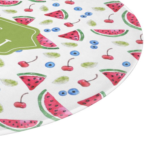 Wassermelone Custom Schneidebrett (Ecke)