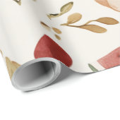 Wassermelone Cute Farbige Rosa Grün Geschenkpapier (Rolleneckpunkt)
