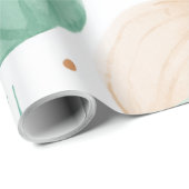 Wassermelone Cute Farbige Rosa Grün Geschenkpapier (Rolleneckpunkt)