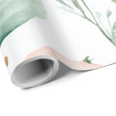 Wassermelone Cute Farbige Rosa Grün Geschenkpapier (Rolleneckpunkt)