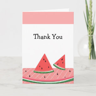 Wassermelone Danke