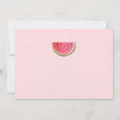 Wassermelone Danke, dass Sie die erste Karte in ei (Rückseite)