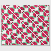 Wassermelone des Friedens Geschenkpapier (Flach)