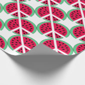 Wassermelone des Friedens Geschenkpapier (Ecke)