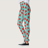 Wassermelone Dreiecke Leggings (Links)