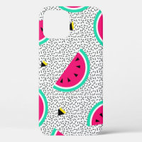 Wassermelone Dreiecke: Retro-Sommertextur.
