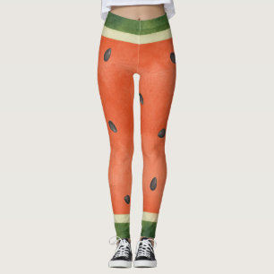 Wassermelone, egal wie Sie es schneiden Sommer Frü Leggings