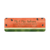 Wassermelone, egal wie Sie es Sommer-Party schneid (Vorne)