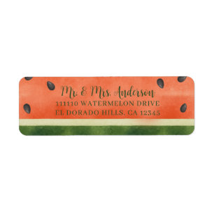 Wassermelone, egal wie Sie es Sommer-Party schneid