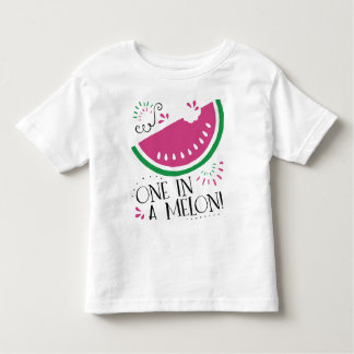 Wassermelone eine in einer Melone für Baby Kleinkind T-shirt