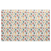 Wassermelone, Erdbeere & Orange Muster Stoff (Fat Quarter (45,7 x 55,9 cm))