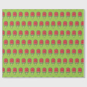 Wassermelone Eros Bendato Geschenkpapier (Flach)