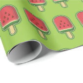Wassermelone Eros Bendato Geschenkpapier (Rolleneckpunkt)
