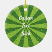 Wassermelone Eros Bendato Keramik Ornament (Hinten)