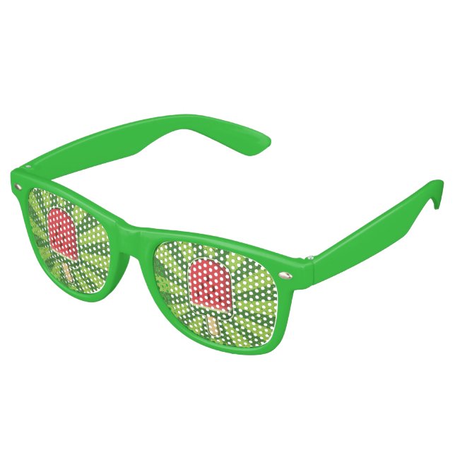Wassermelone Eros Bendato Partybrille (Schrägansicht)