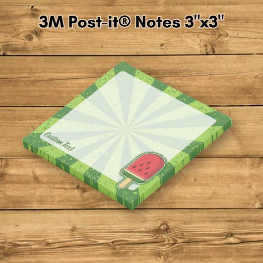 Wassermelone Eros Bendato Post-it Klebezettel