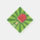 Wassermelone Eros Bendato Serviette (Ecke)