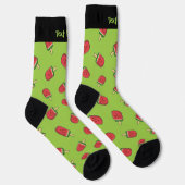 Wassermelone Eros Bendato Socken (Rechts)