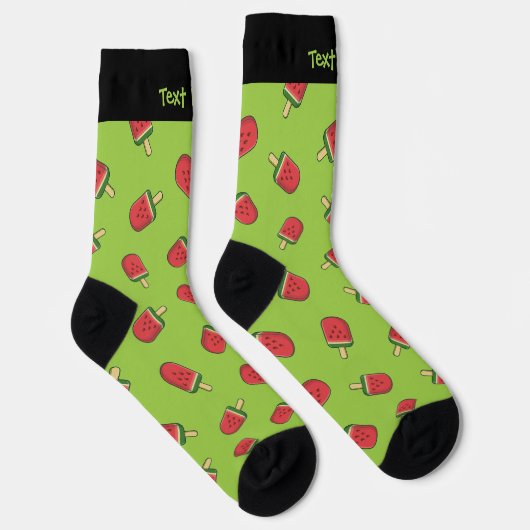 Wassermelone Eros Bendato Socken (Rechts)
