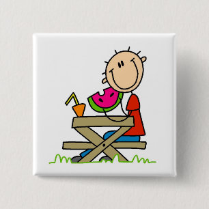 Wassermelone essen button