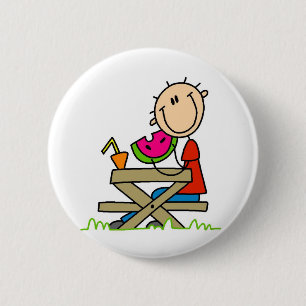 Wassermelone essen button