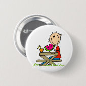 Wassermelone essen button (Vorne & Hinten)
