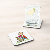 Wassermelone essen getränkeuntersetzer (Rechte Seite)