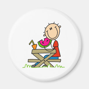 Wassermelone essen magnet