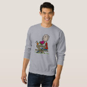 Wassermelone essen sweatshirt (Vorne ganz)