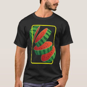 Wassermelone Familien Sommerurlaub Cooler Sommer T-Shirt