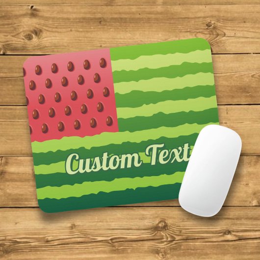 Wassermelone Flag Mouse Pad Mousepad