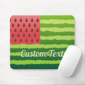 Wassermelone Flag Mouse Pad Mousepad (Mit Mouse)