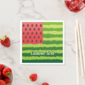 Wassermelone Flag Napkins Serviette (Beispiel)