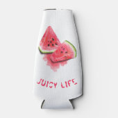Wassermelone Flasche Cooler Sonne - Benutzerdefini Flaschenkühler (Vorderseite)