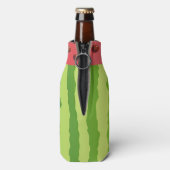 Wassermelone Flaschenkühler (Flasche Rückseite)