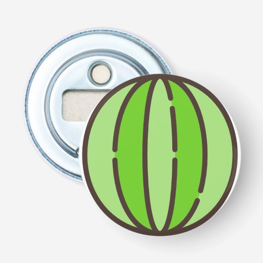 Wassermelone Flaschenöffner (Vorderseite)