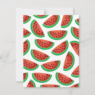 Wassermelone Flat Card