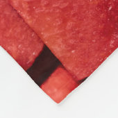 Wassermelone Fleecedecke (Ecke)