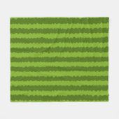 Wassermelone Fleecedecke (Vorderseite (Horizontal))