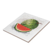 Wassermelone Fliese (Seite)