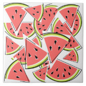 Wassermelone Fliese (Vorderseite)