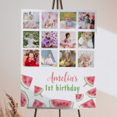 Wassermelone Foto Meilenstein Poster