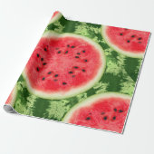 Wassermelone-Frucht-Scheibe Geschenkpapier (Ungerollt)